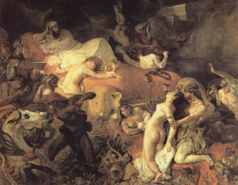 Eugene Delacroix Eugene Delacroix De kill of Sardanapalus China oil painting art